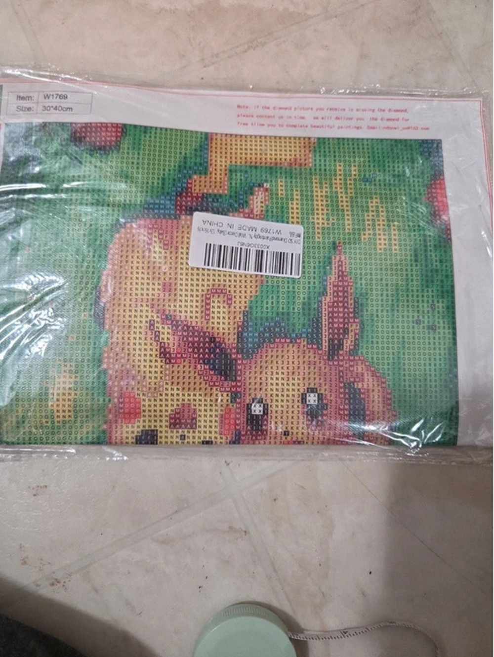 5D diamond art pikachu